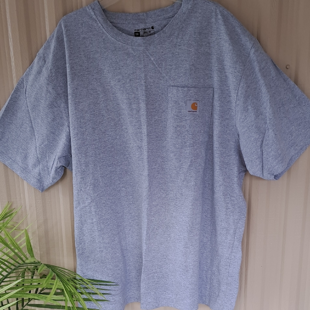 Carhartt Gray Crewneck Tee.        Size 2XL.  Like New.